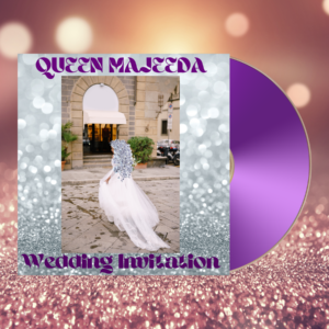 Physical album Wedding Invitation - Queen Majeeda